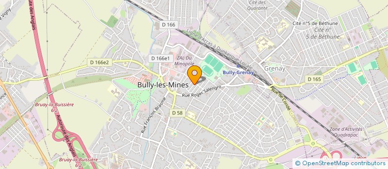 localisation de l'entreprise MONSIEUR BERTRAND MORELE  GRENAY