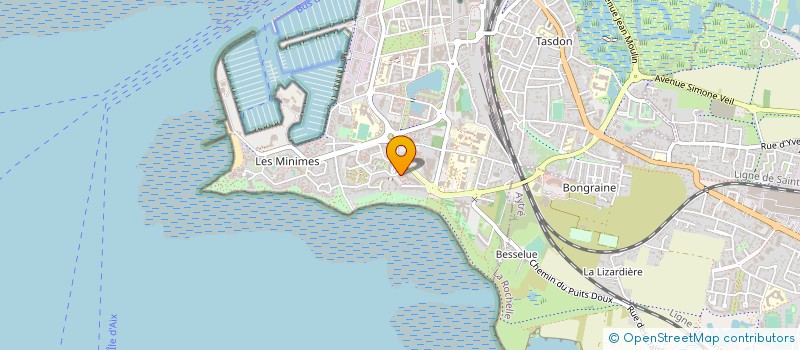 localisation de l'entreprise MONSIEUR BERTRAND MORELLE  LA ROCHELLE