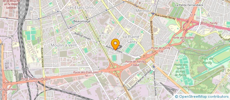 localisation de l'entreprise MONSIEUR BERTRAND MOURRAT à VENISSIEUX