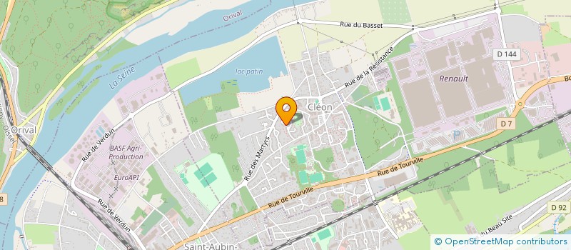 localisation de l'entreprise MONSIEUR BERTRAND MOUTRILLE  ROUEN