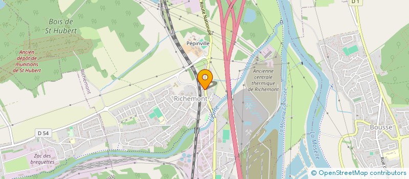 localisation de l'entreprise MONSIEUR BERTRAND MUNSCH  RICHEMONT