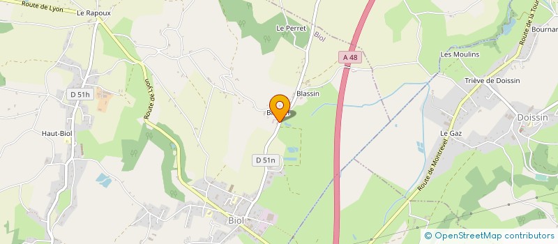 localisation de l'entreprise MONSIEUR BERTRAND MUZELIER  LE GRAND-LEMPS