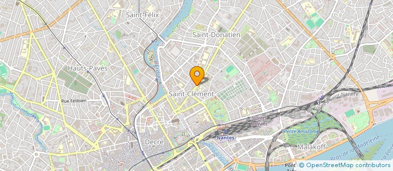 localisation de l'entreprise MONSIEUR BERTRAND NAUX  NANTES