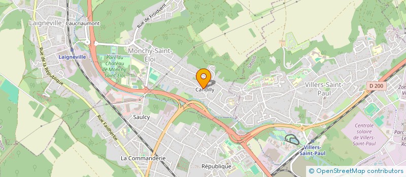 localisation de l'entreprise MONSIEUR BERTRAND NOYELLES  MONCHY-SAINT-ELOI