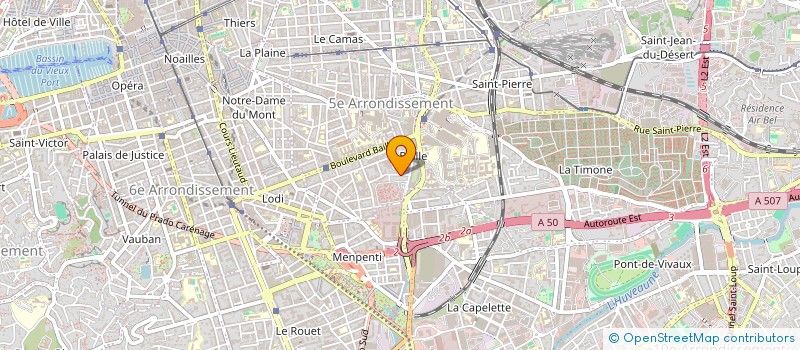 localisation de l'entreprise MONSIEUR BERTRAND NTEM à MARSEILLE