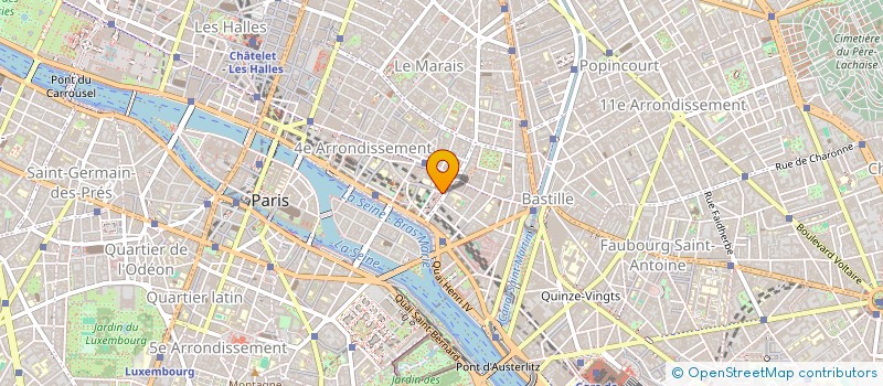 localisation de l'entreprise MONSIEUR BERTRAND OLLIVIER  PARIS