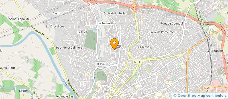 localisation de l'entreprise MONSIEUR BERTRAND PALERMO à BEZIERS