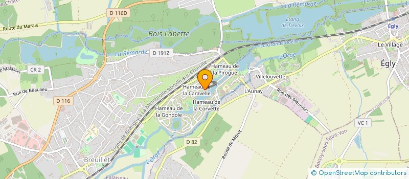 localisation de l'entreprise MONSIEUR BERTRAND PARIS  BREUILLET