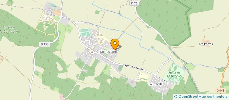 localisation de l'entreprise MONSIEUR BERTRAND PASCAL  CHAMPCUEIL