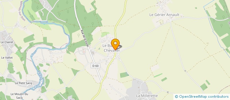 localisation de l'entreprise MONSIEUR BERTRAND PELLETIER à SYLVAINS-LES-MOULINS