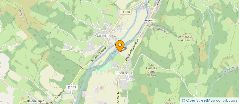 localisation de l'entreprise MONSIEUR BERTRAND PEREZ  CHERAUTE