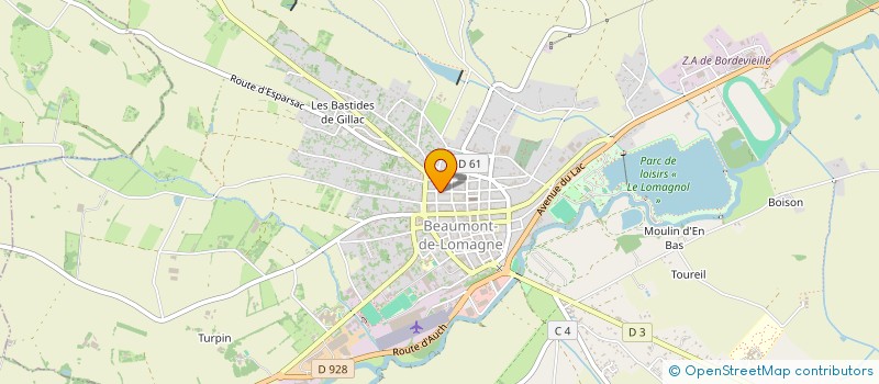 localisation de l'entreprise MONSIEUR BERTRAND PERRIER à BEAUMONT-DE-LOMAGNE
