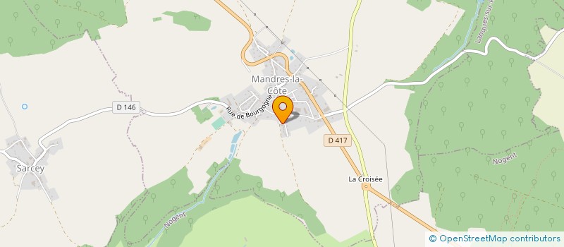 localisation de l'entreprise MONSIEUR BERTRAND PERRIN à MANDRES-LA-COTE