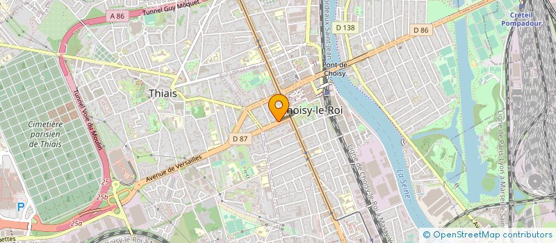 localisation de l'entreprise MONSIEUR BERTRAND PERRIN  PARIS