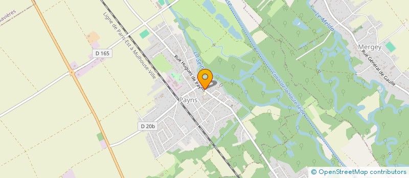 localisation de l'entreprise MONSIEUR BERTRAND PESENTI  PAYNS