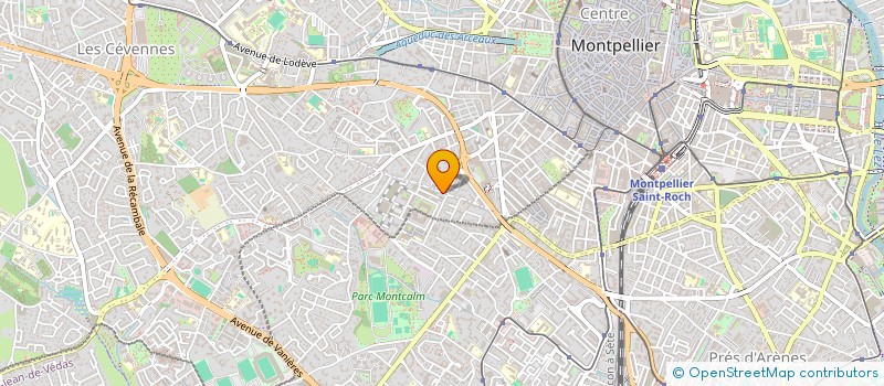 localisation de l'entreprise MONSIEUR BERTRAND PETIT à MONTPELLIER