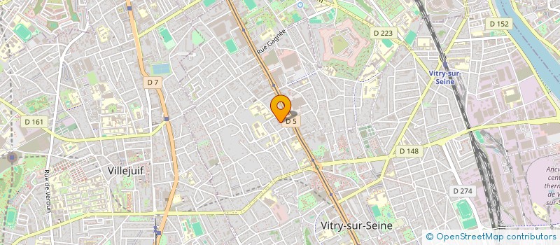 localisation de l'entreprise MONSIEUR BERTRAND PICHOT à VITRY-SUR-SEINE