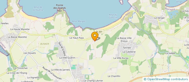 localisation de l'entreprise MONSIEUR BERTRAND-PIERRE CASTEL  SAINT-COULOMB