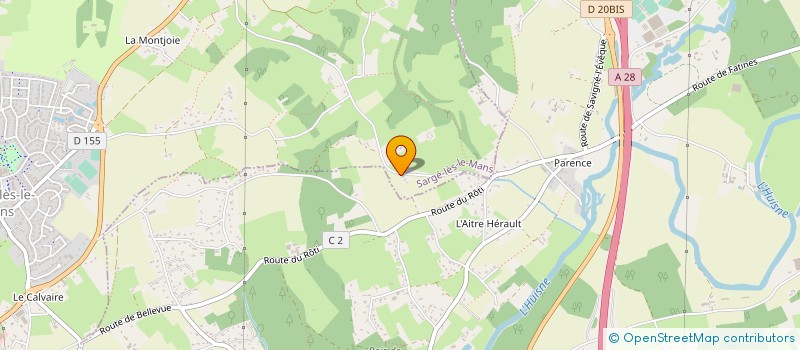 localisation de l'entreprise MONSIEUR BERTRAND PIGANIOL à SARGE-LES-LE-MANS