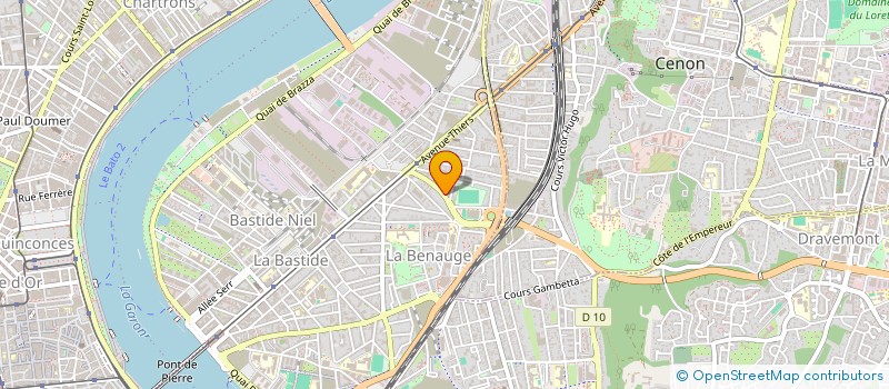 localisation de l'entreprise MONSIEUR BERTRAND PIQUER  BORDEAUX