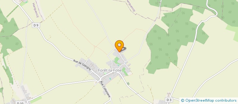 localisation de l'entreprise MONSIEUR BERTRAND PITRE  VEXIN-SUR-EPTE