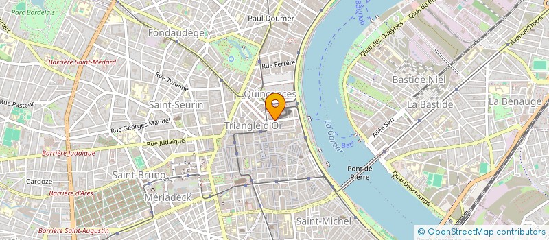 localisation de l'entreprise MONSIEUR BERTRAND PLAZZI  BORDEAUX