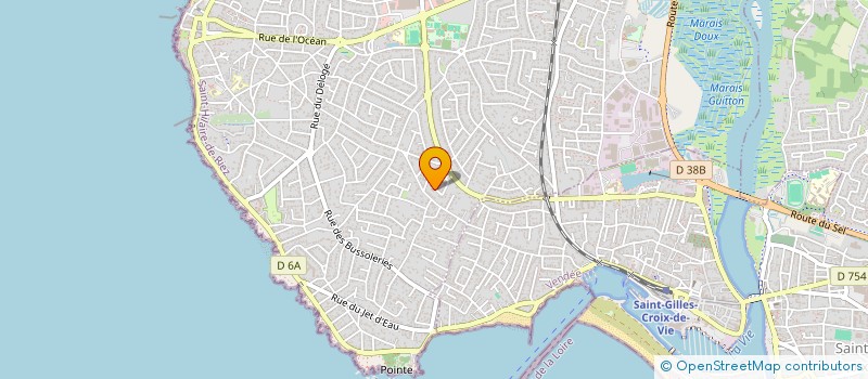 localisation de l'entreprise MONSIEUR BERTRAND POIRAUDEAU  SAINT-HILAIRE-DE-RIEZ