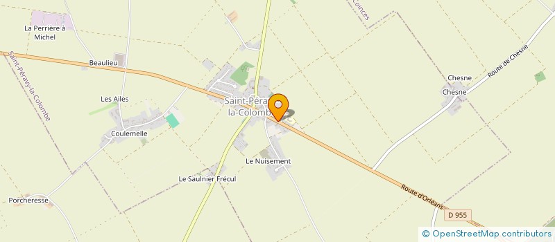 localisation de l'entreprise MONSIEUR BERTRAND POITOU à COINCES