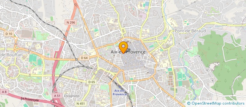 localisation de l'entreprise MONSIEUR BERTRAND PUYPEROUX à AIX-EN-PROVENCE