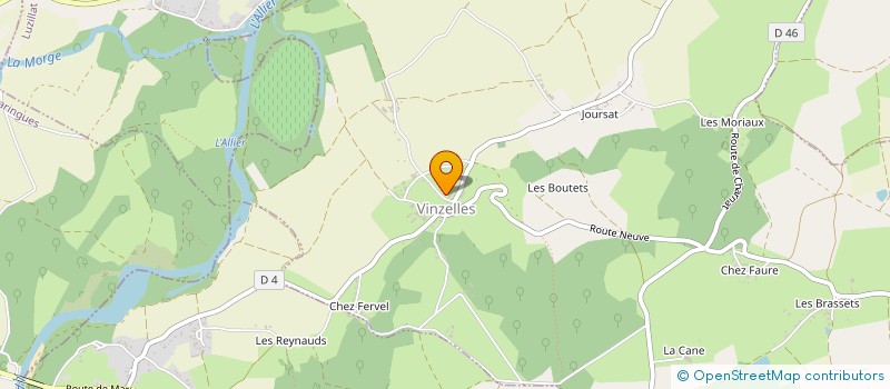 localisation de l'entreprise MONSIEUR BERTRAND RELLIER à VINZELLES