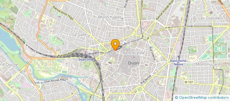 localisation de l'entreprise MONSIEUR BERTRAND REMOND à DIJON