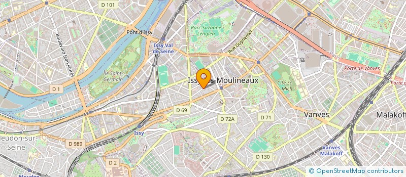 localisation de l'entreprise MONSIEUR BERTRAND RENAUD à ISSY-LES-MOULINEAUX