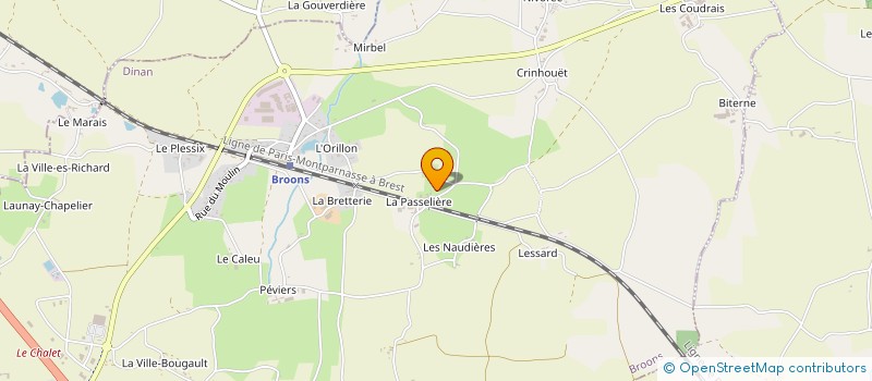 localisation de l'entreprise MONSIEUR BERTRAND RENOUVEL à BROONS