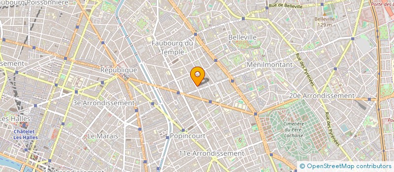 localisation de l'entreprise MONSIEUR BERTRAND RESSAYRE  PARIS