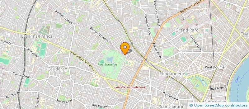 localisation de l'entreprise MONSIEUR BERTRAND REYNAUD  LE BOUSCAT