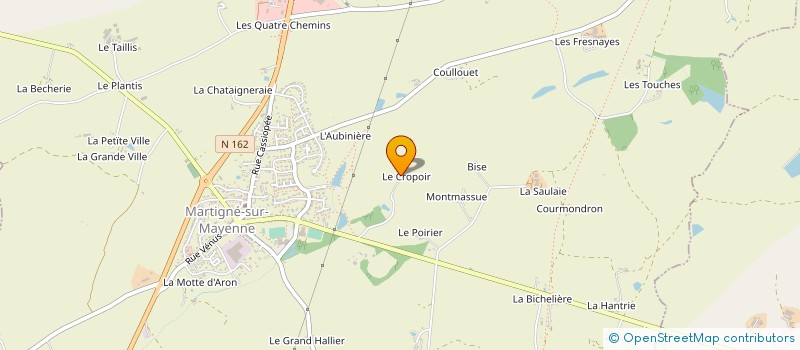localisation de l'entreprise MONSIEUR BERTRAND REZE à MARTIGNE-SUR-MAYENNE
