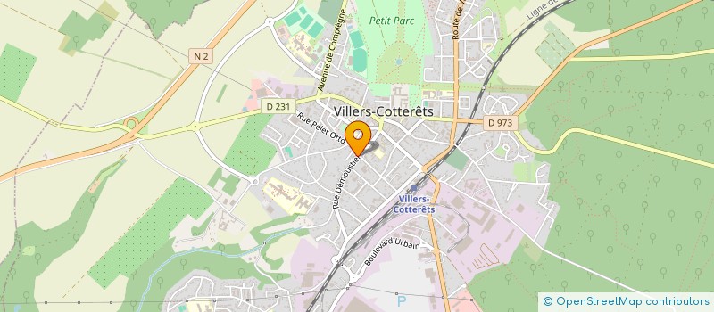 localisation de l'entreprise MONSIEUR BERTRAND RICHARD à VILLERS-COTTERETS