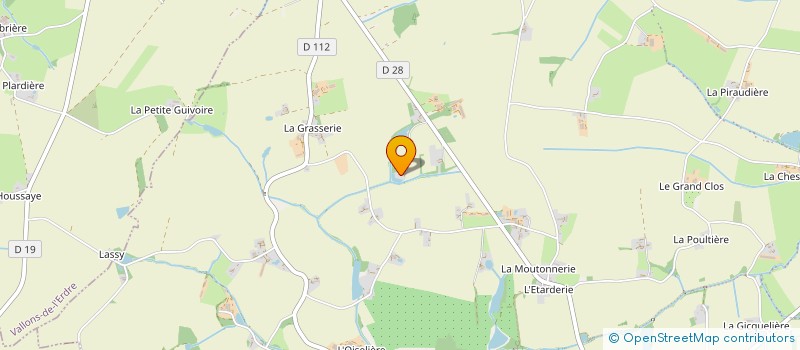 localisation de l'entreprise MONSIEUR BERTRAND RICHARD à LOIREAUXENCE