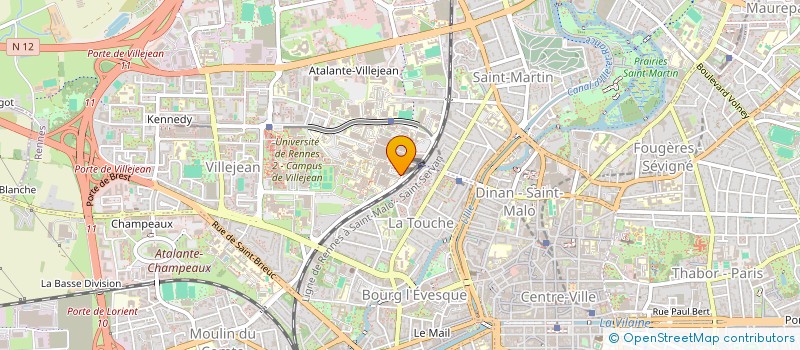 localisation de l'entreprise MONSIEUR BERTRAND RICHARD DE LATOUR à RENNES