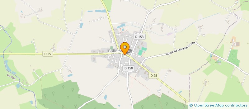 localisation de l'entreprise MONSIEUR BERTRAND RIO  BALLOTS