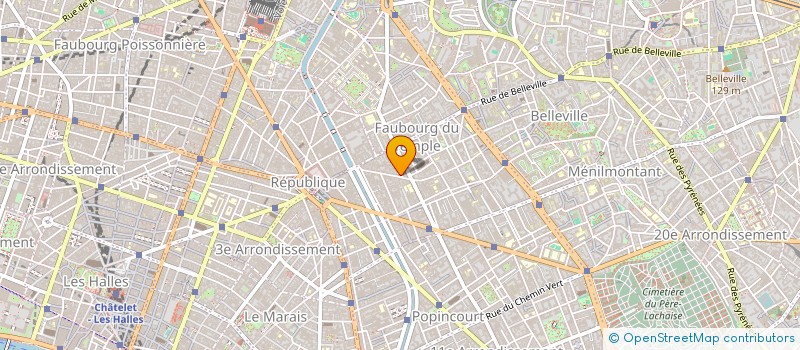 localisation de l'entreprise MONSIEUR BERTRAND ROUAULT  PARIS