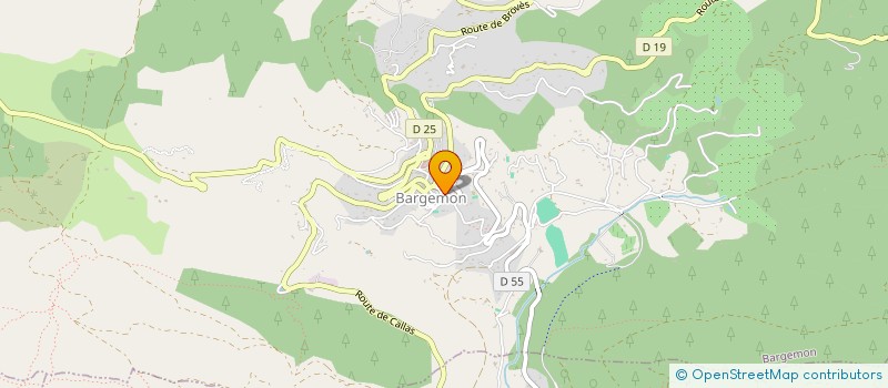 localisation de l'entreprise MONSIEUR BERTRAND ROUSSELLE  SAISSAC