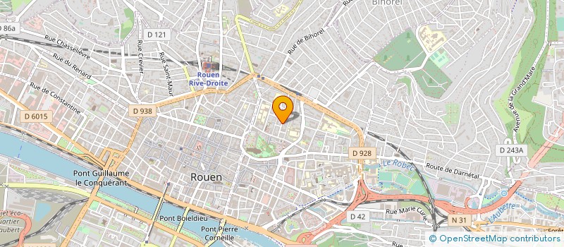 localisation de l'entreprise MONSIEUR BERTRAND ROUZIES à ROUEN