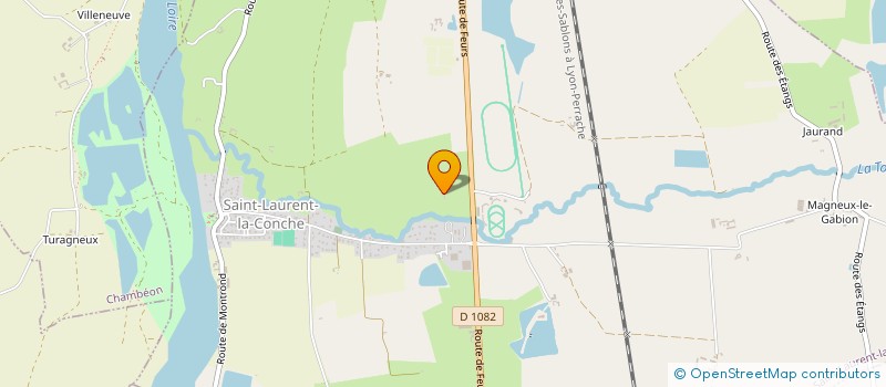 localisation de l'entreprise MONSIEUR BERTRAND RUET  SAINT-CYR-LES-VIGNES