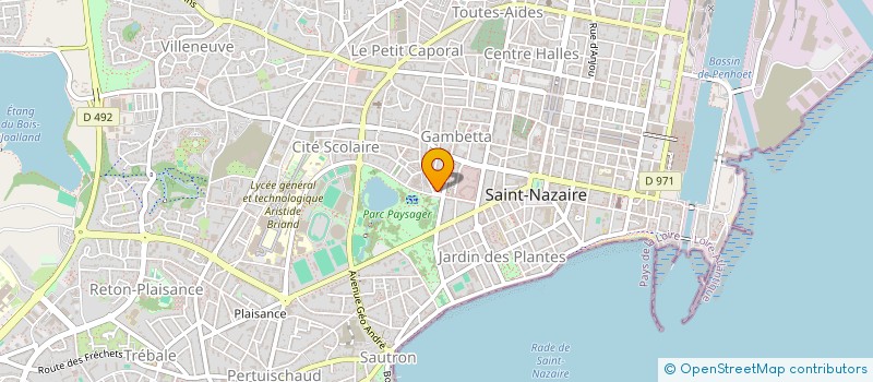 localisation de l'entreprise MONSIEUR BERTRAND RYO à SAINT-NAZAIRE