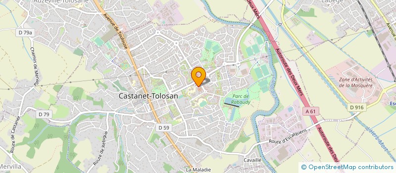 localisation de l'entreprise MONSIEUR BERTRAND SALES à CASTANET-TOLOSAN