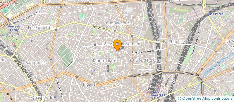 localisation de l'entreprise MONSIEUR BERTRAND SANABRIA VIVAS  PARIS