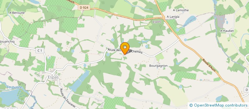 localisation de l'entreprise MONSIEUR BERTRAND SANSOT  ESPAS