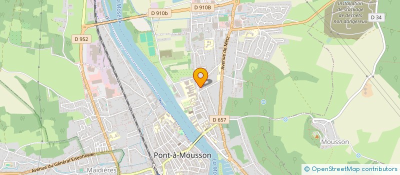 localisation de l'entreprise MONSIEUR BERTRAND SCHAEFER  PONT-A-MOUSSON