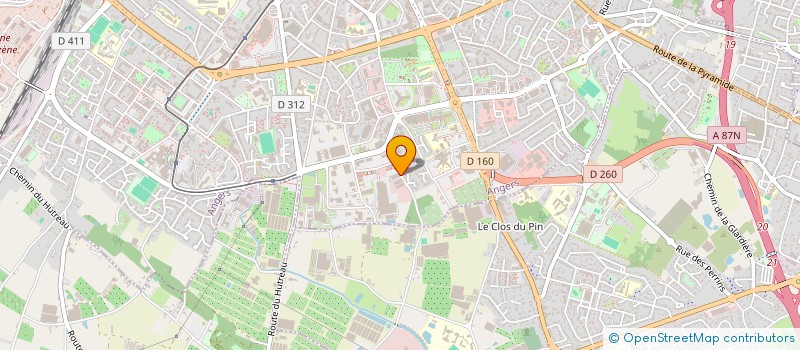 localisation de l'entreprise MONSIEUR BERTRAND SCHAUPP à ANGERS